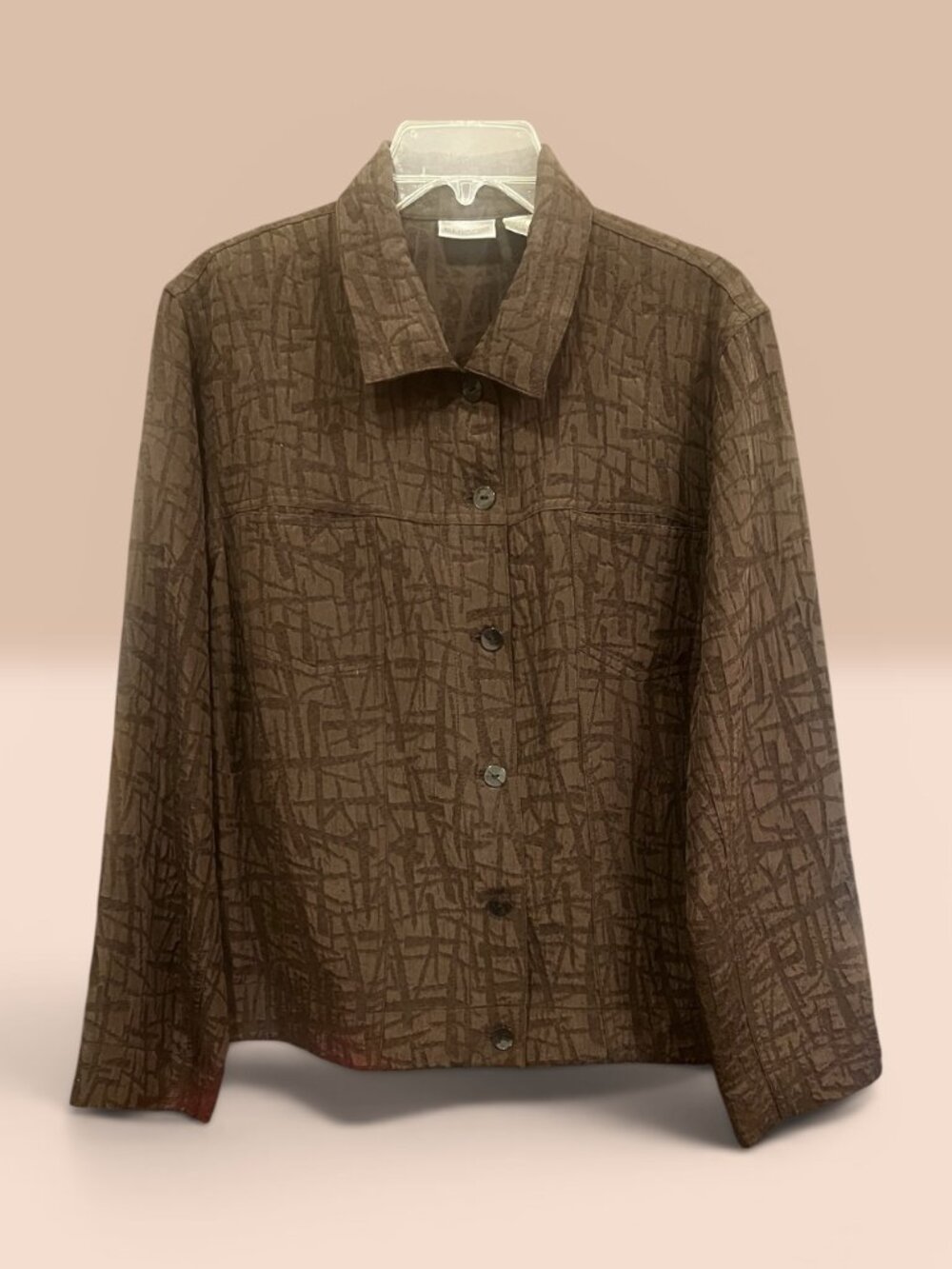 CHICO'S Tailored Jacket/Blouse